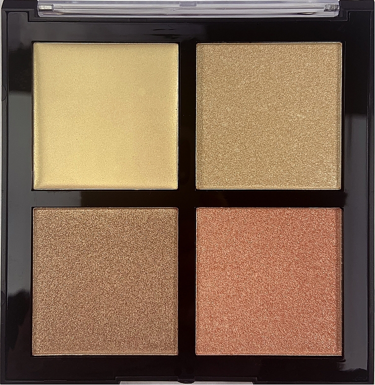 Strobing Palette - Kokie Professional Strobing Palette Get the Glow — photo N2