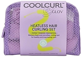 Cold Perm Curlers, in makeup bag, red - Glov Cool Curl Bag Red — photo N4