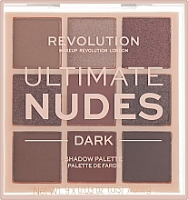 Eyeshadow Palette - Makeup Revolution Ultimate Nudes Eyeshadow Palette — photo N9