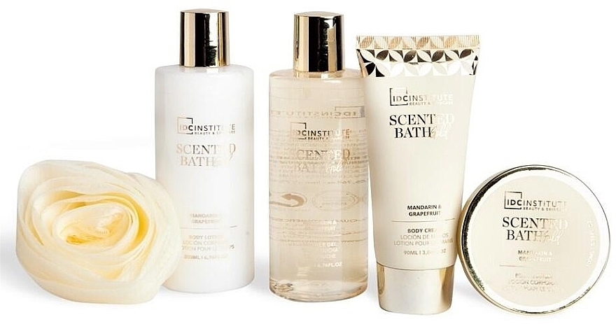 Set, 5 products - IDC Institute Scented Bath Gold — photo N2