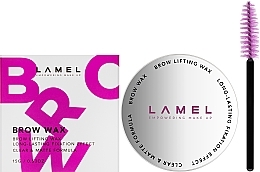 Brow Fixing Wax - LAMEL Make Up Brow Lifting Wax — photo N3