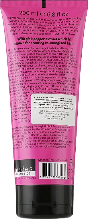 Spicy Sensation Conditioner - Mades Cosmetics Recipes Spicy Sensation Volume Conditioner — photo N2