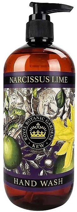 Liquid Hand Soap 'Narcissus & Lime' - The English Soap Company Kew Gardens Narcissus Lime Hand Wash — photo N1