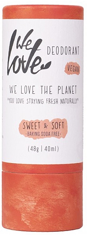 Deodorant Stick - We Love The Planet Sweet & Soft Deodorant — photo N1