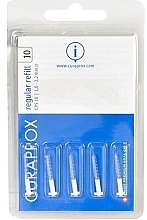 Regular Orthodontic Interdental Brush Set, 1.0-2.2mm, white - Curaprox — photo N1