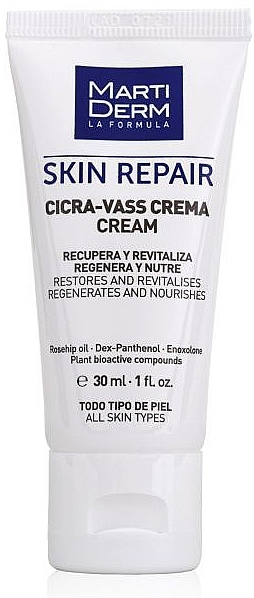 Regenerating Body Cream - MartiDerm Skin Repair Cicra-Vass Cream — photo N1