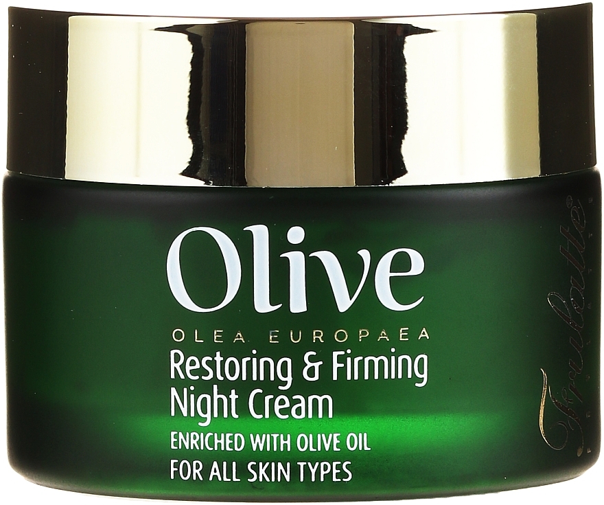 Restoring & Firming Night Cream - Frulatte Olive Restoring Firming Night Cream — photo N2