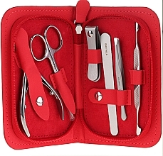 Fragrances, Perfumes, Cosmetics Manicure Set, "Multi", MS-10, 6-piece, red - Staleks Manicure Set