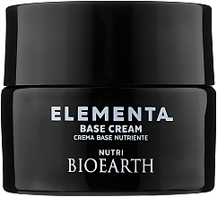 Fragrances, Perfumes, Cosmetics Nourishing Shea Butter Face Cream - Bioearth Elementa Base Cream Nutri