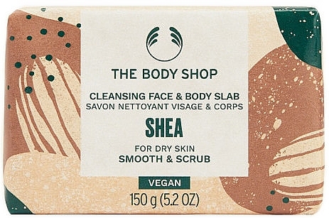 Shea Cleansing Face & Body Slab - The Body Shop Shea Cleansing Face & Body Slab — photo N1