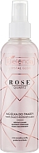 Fragrances, Perfumes, Cosmetics Moisturizing Face Spray with Rose Quartz Crystals - Bielenda Crystal Glow