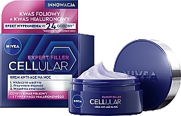 Night Face Cream - Nivea Cellular Filler Elasticity Reshape Night Cream — photo N2