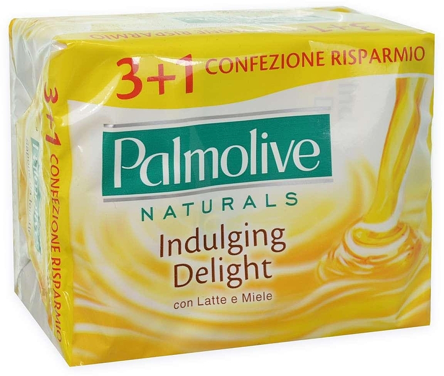 Soap "Milk & Honey" - Palmolive Naturals Indulging Delulging Delight With Milk & Honey Soap — photo N2