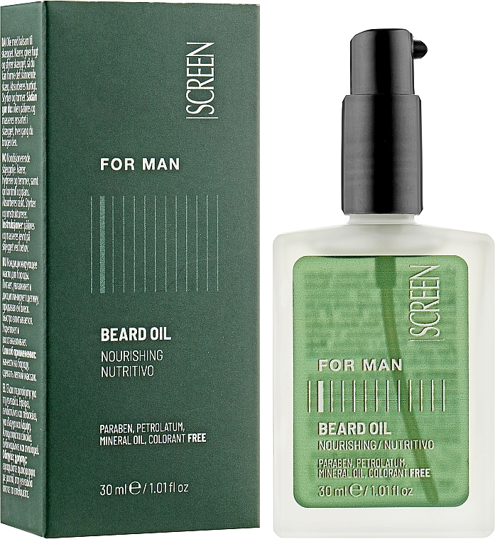 Nourishing Beard Oil - Screen For Man Beard Oil — photo N2