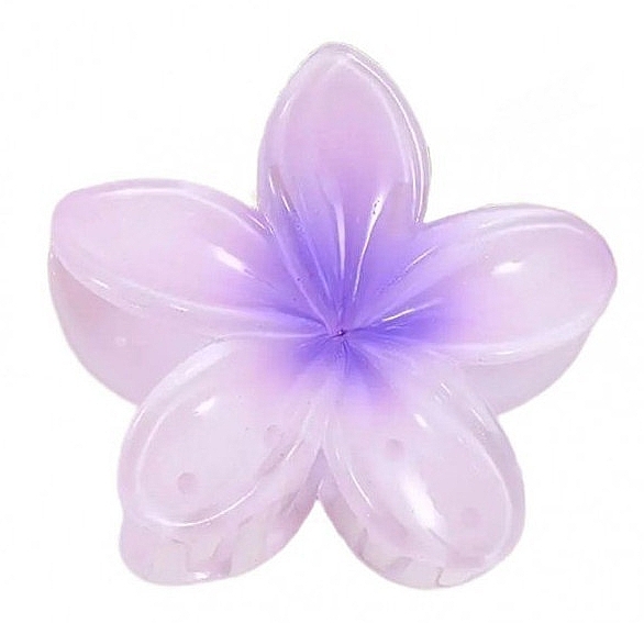 Flower Claw Clip, purple ombre - Ecarla — photo N1