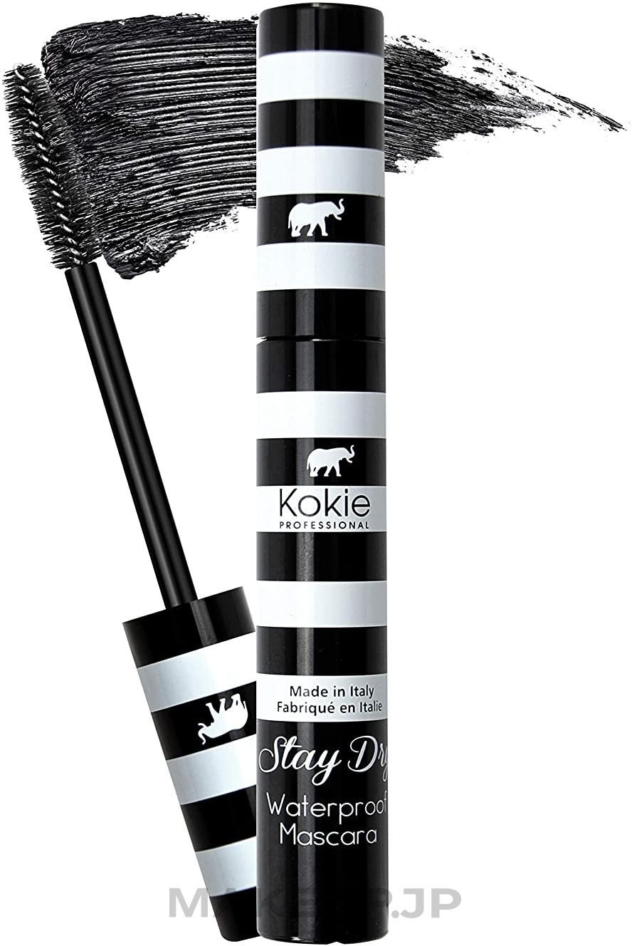 Mascara - Kokie Professional Stay Dry Waterproof Mascara — photo Black