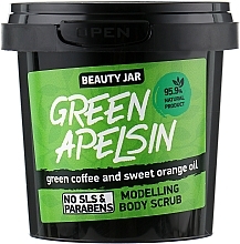 Green Apelsin Modeling Body Scrub - Beauty Jar Modelling Body Scrub — photo N4