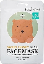 Fragrances, Perfumes, Cosmetics Sheet Mask with Honey Extract - Look At Me Sweet Honey Bear Face Mask