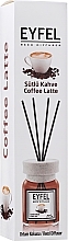 Coffee Latte Reed Diffuser - Eyfel Perfume Reed Diffuser Coffee Latte — photo N1