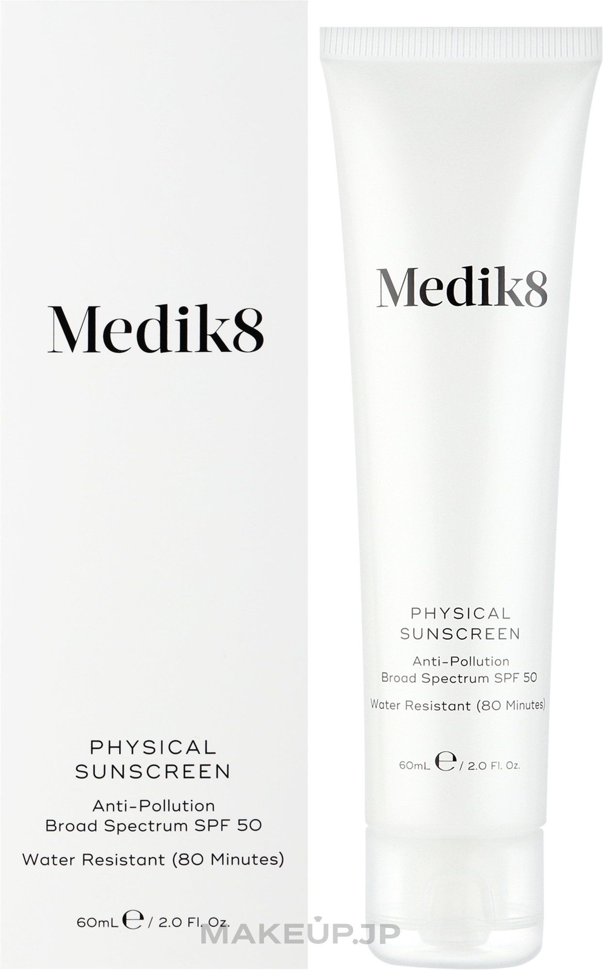 Sunscreen Cream - Medik8 Physical Sunscreen SPF 50 — photo 60 ml