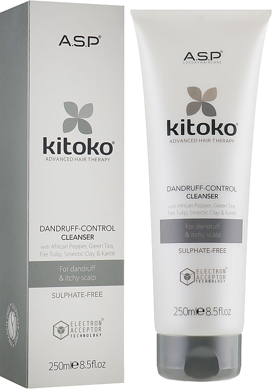 Anti-Dandruff Shampoo - Affinage Kitoko Dandruff Control Shampoo — photo N3