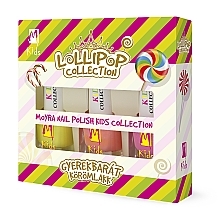 Nail Polish Set - Moyra Kids Effect Nail Polish Lollipop Collection (3x7ml) — photo N1