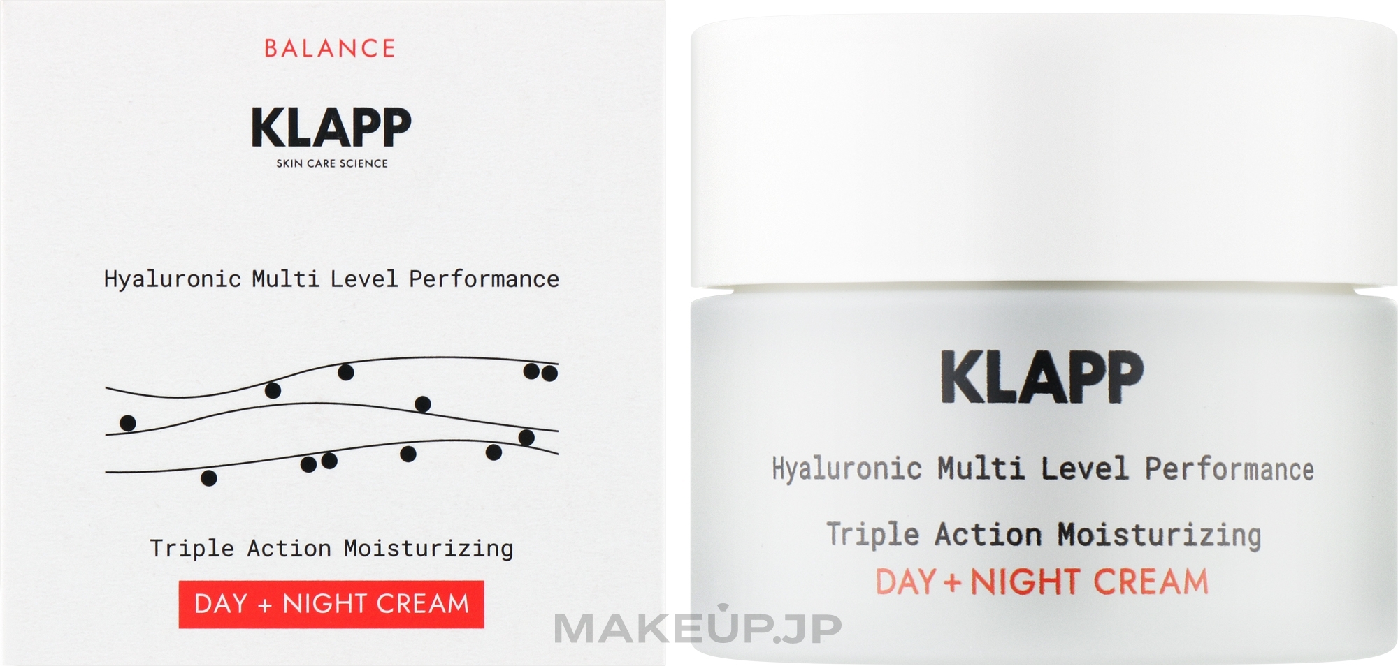 Triple Action Moisturising Day & Night Cream - Klapp Balance Triple Action Moisturizing Day + Night Cream — photo 50 ml