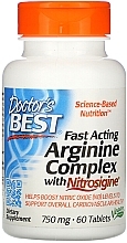 Fast Acting Arginine Complex with Nitrosigine - Doctor's Best Fast Acting Arginine Complex with Nitrosigine — photo N1