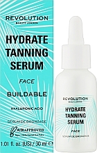 Moisturizing Face Tanning Serum - Revolution Beauty Hydrating Face Tan Serum — photo N2