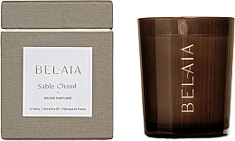 Scented Candle 'Warm sand' - Belaia Sable Chaud Scented Candle — photo N1