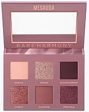 Fragrances, Perfumes, Cosmetics Eyeshadow Palette - Mesauda Bare Harmony 2.0 Palette Tender Mauve