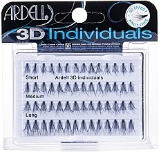Individual Lash Set - Ardell 3D Individuals Combo Pack — photo N1