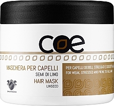 Fragrances, Perfumes, Cosmetics Hair Mask with Flax Seed extract - Linea Italiana COE Linseed Hair Mask