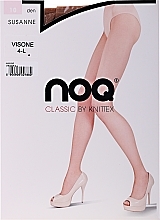 Women Tights "Susanne", 10 Den, visone - Knittex — photo N1