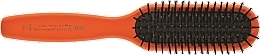 Fragrances, Perfumes, Cosmetics Rectangular Hair Brush, orange - 3ME Maestri Soft Touch