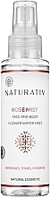 Fragrances, Perfumes, Cosmetics Face & Body Water Mist - Naturativ Rose Mist Face & Body Flower Water Mist