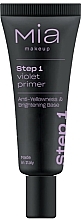 Fragrances, Perfumes, Cosmetics Face Primer - Mia Makeup Step 1 Violet Primer