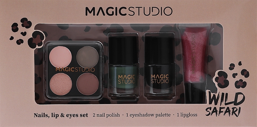 Set, 4 products - Magic Studio Wild Safari Wild Make Up — photo N1