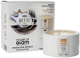 Fragrances, Perfumes, Cosmetics Scented Candle - House of Glam Aqua Di Sale Candle 