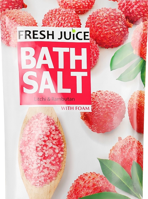 Bath Salt, doypack - Fresh Juice Litchi & Rambutan — photo N5