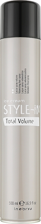 Strong Hold Hair Spray - Inebrya Style-In Total Volume — photo N1