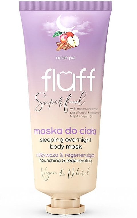 Body Mask - Fluff Superfood Apple Pie Sleeping Overnight Body Mask — photo N1