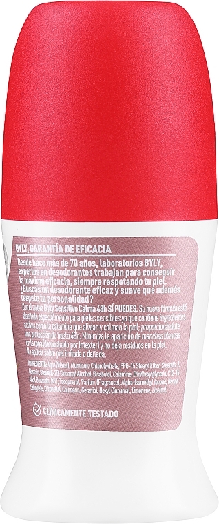 Deodorant - Byly Sensitive Calma 48h Deodorant Roll On — photo N2