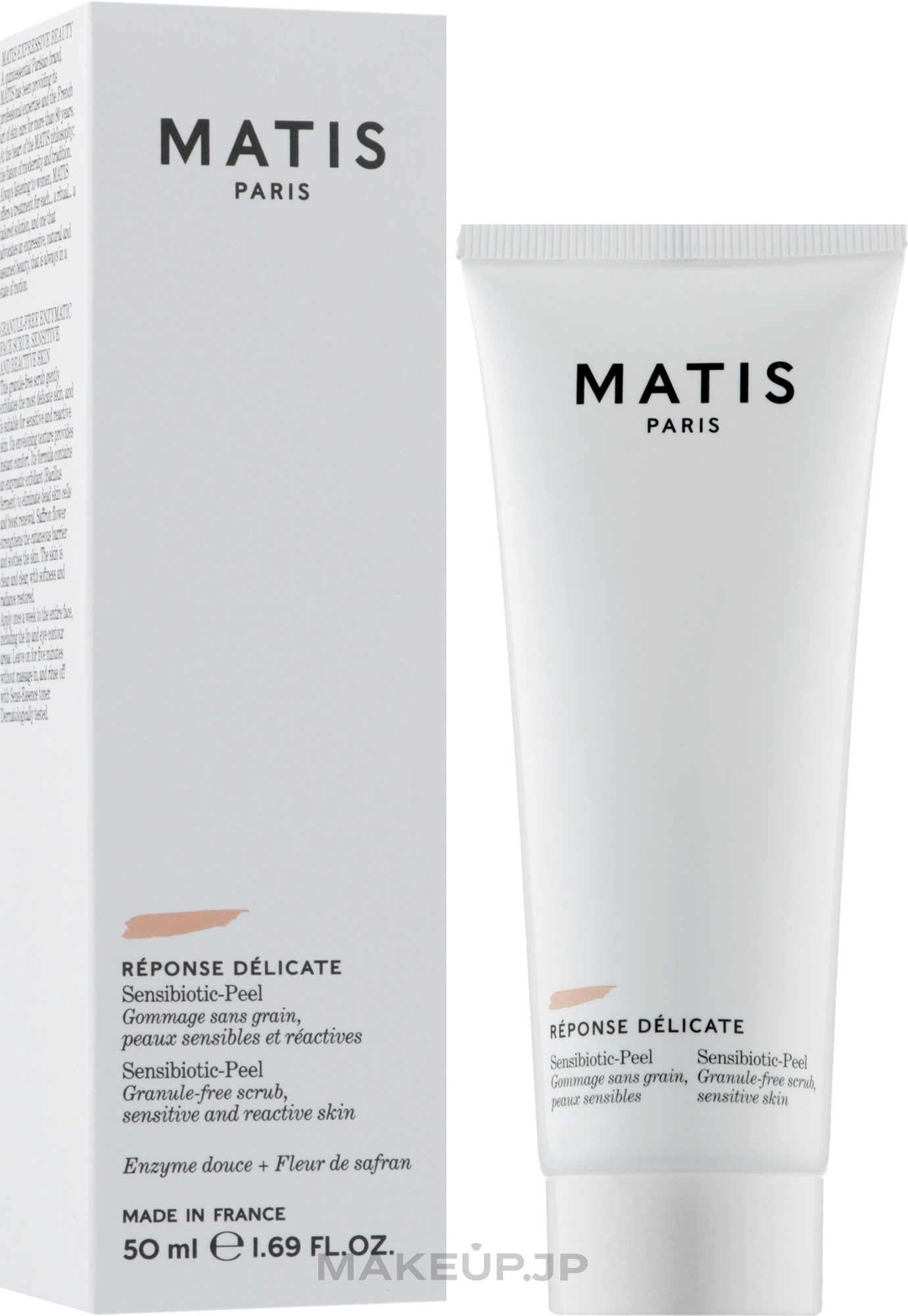 Deep Cleansing Enzyme Peeling Cream - Matis Reponse Delicate Peeling Cream — photo 50 ml