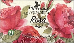 Fragrances, Perfumes, Cosmetics Rose Natural Soap - Florinda Sapone Vegetale Rose