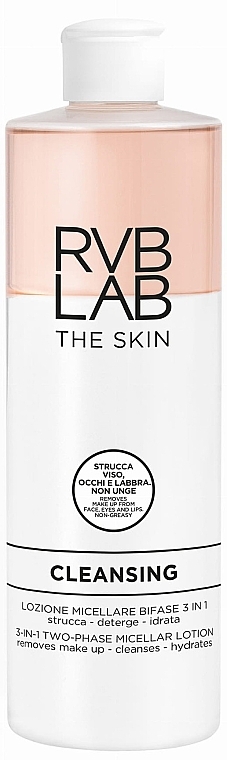 Two-Phase Micellar Face Lotion - RVB LAB Cleansing 3-In-1 Two-Phase Micellar Lotion — photo N1