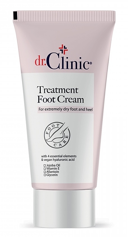 Anti-Cracks Heel Cream - Dr. Clinic — photo N1