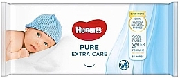 Baby Wet Wipes "Pure Extra Care", 56 pcs - Huggies — photo N1