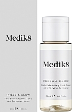 Daily Exfoliating PHA Tonic with Enzyme Activator - Medik8 Press & Glow — photo N2