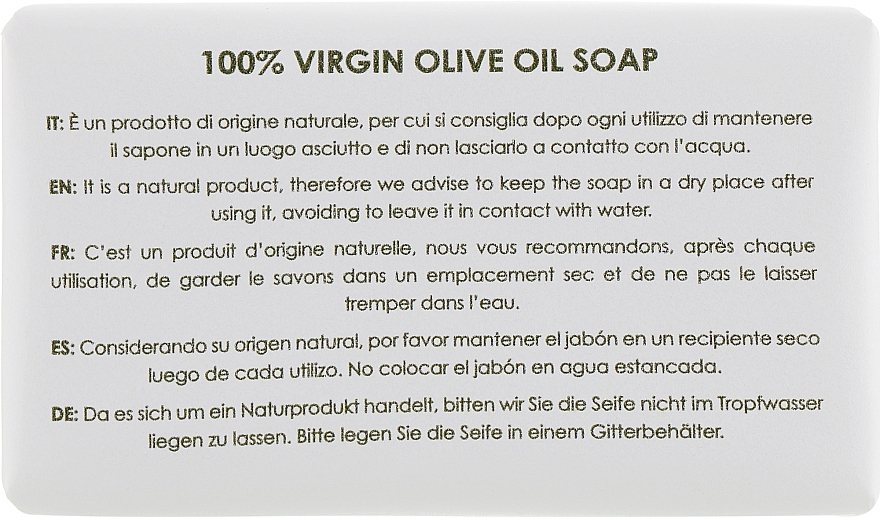 Olive Oil Face & Body Soap - Olivella Face & Body Soap Olive — photo N2